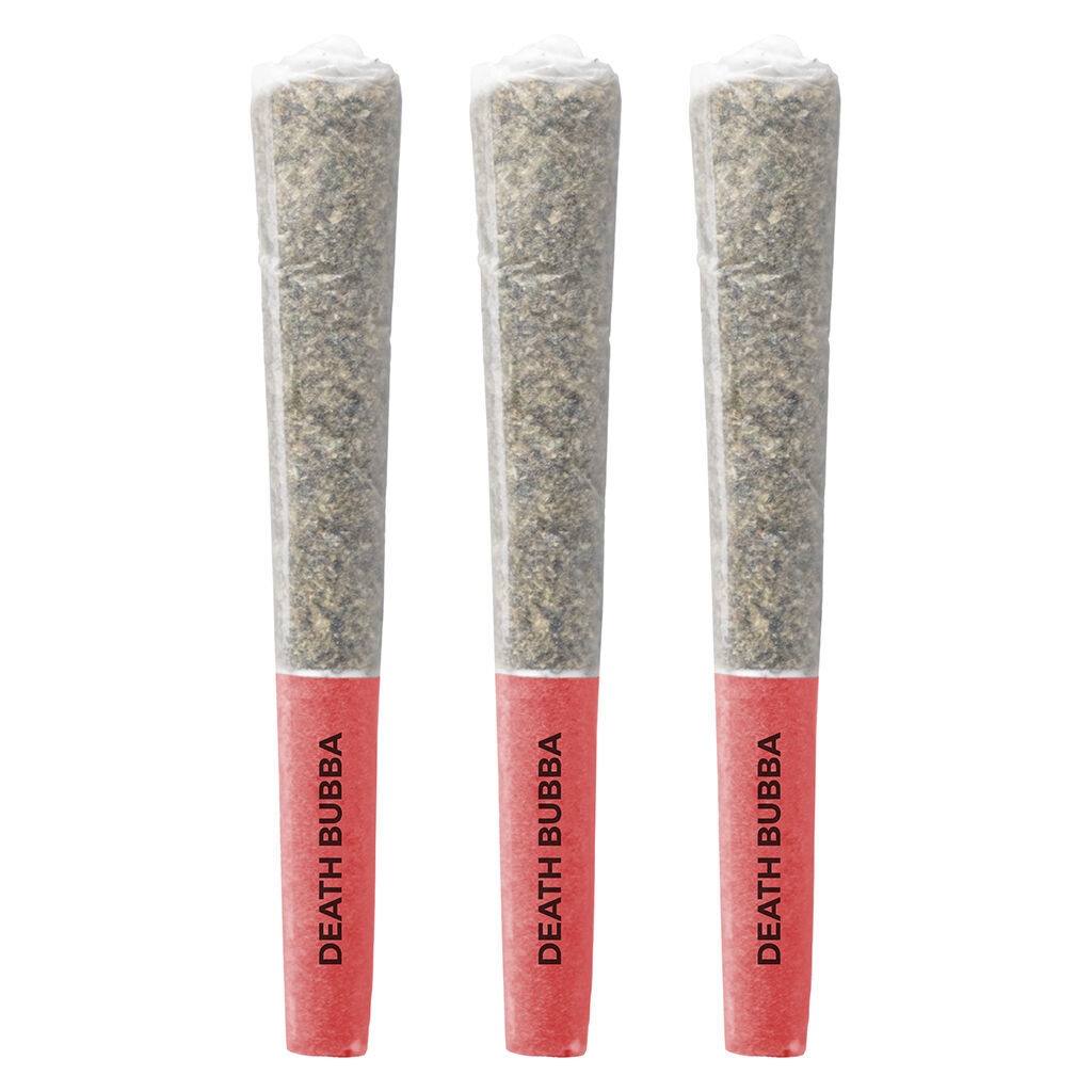 Pistol and Paris - Death Bubba Pre-Roll - Indica - 3x0.5g