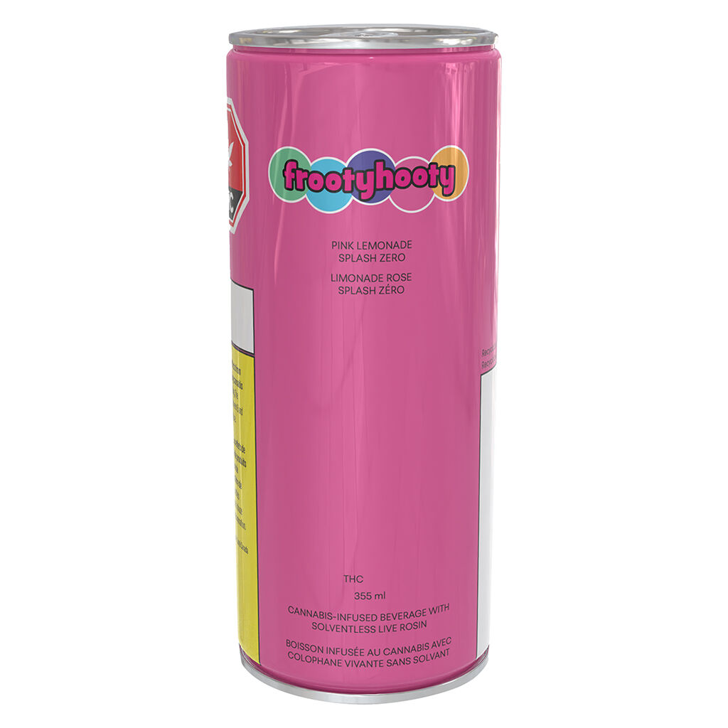 frootyhooty - Pink Lemonade Splash Zero - Hybrid - 355ml