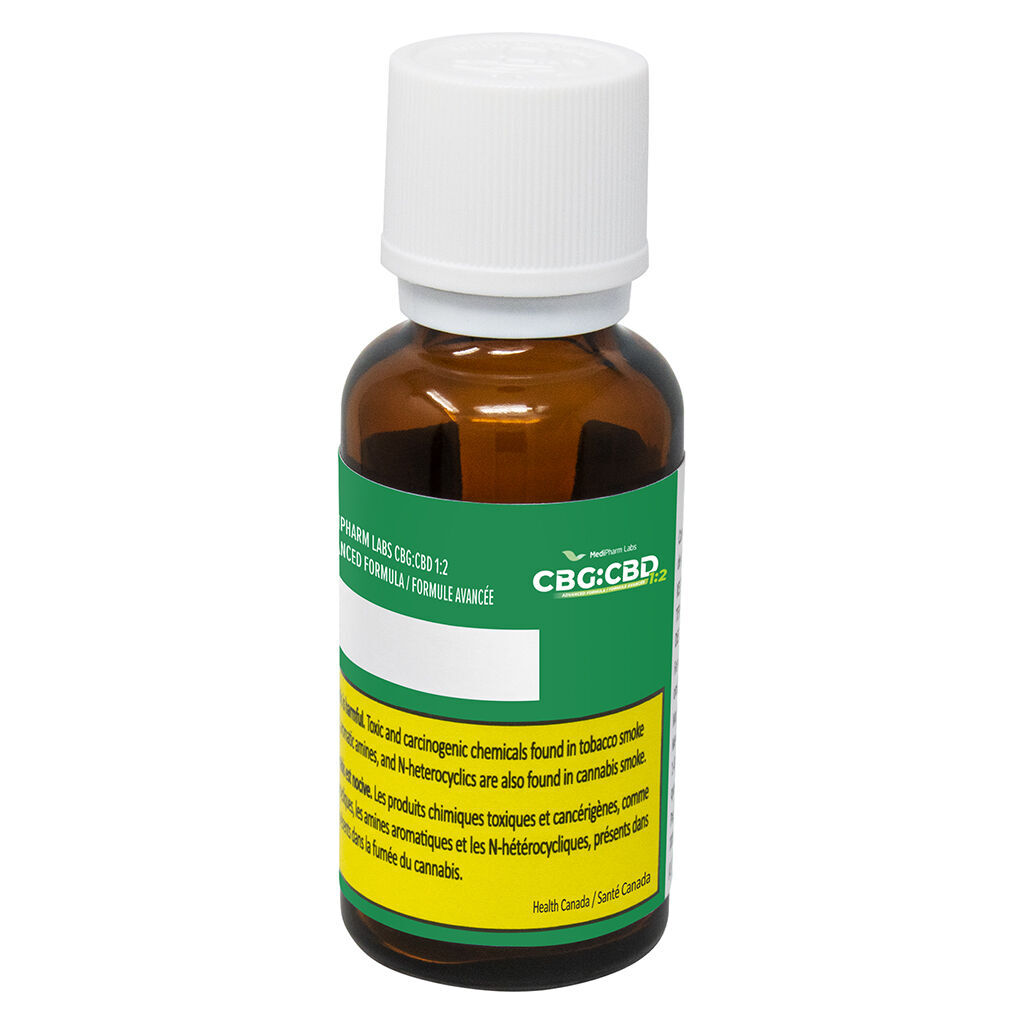 MediPharm Labs- CBG:CBD 1:2 Advanced Formula Oil