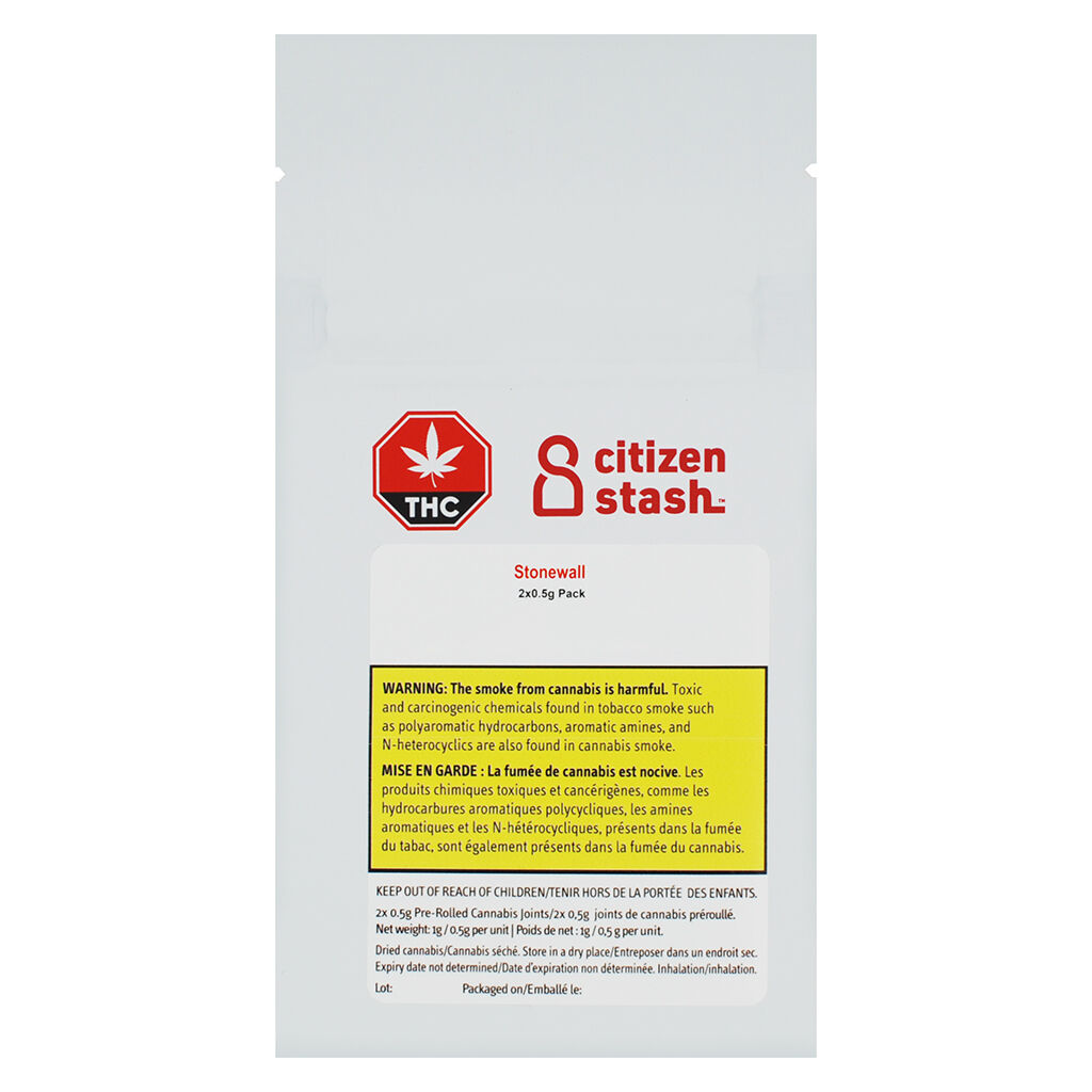 Citizen Stash - Stonewall Pre-Roll - Citizen Stash - Stonewall - 2x0.5g