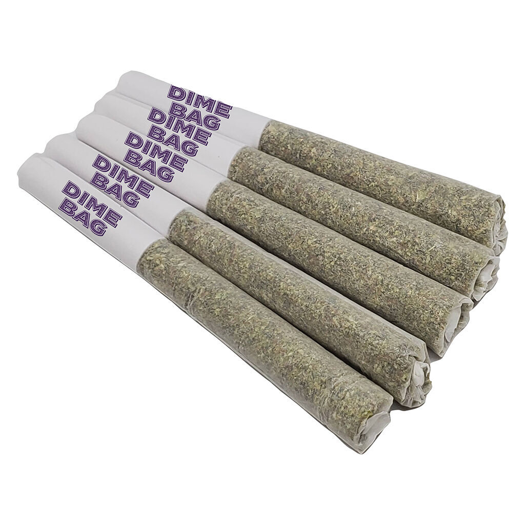 Dime Bag - Cinnamon Macchiato Pocket Rockets Infused Pre-Roll - Hybrid - 5x0.5g
