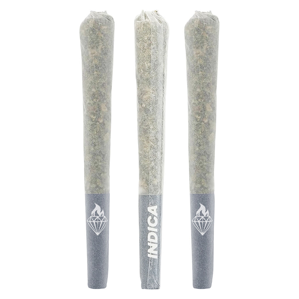 Dymond Concentrates 2.0 - Death Bubba Diamond Infused Pre-Roll - Indica - 3x0.5g