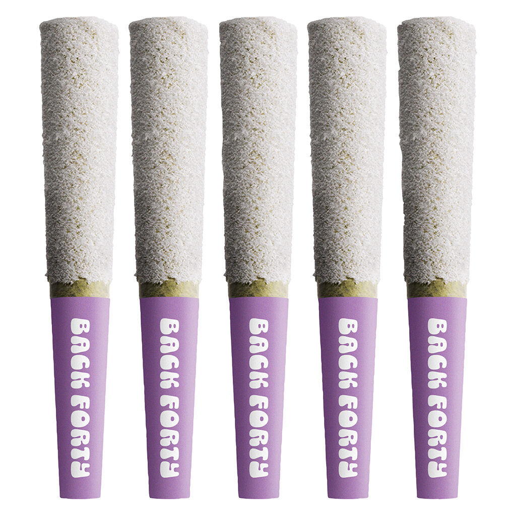 Back Forty - Frosted Icicles Infused Pre-roll - Iced Grape - Sativa - 5x0.5g