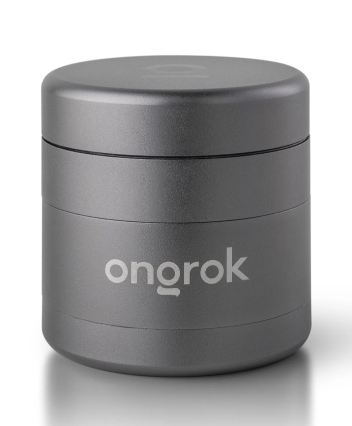 Ongrok 4pc EZ Metal Grinder - Gunmetal