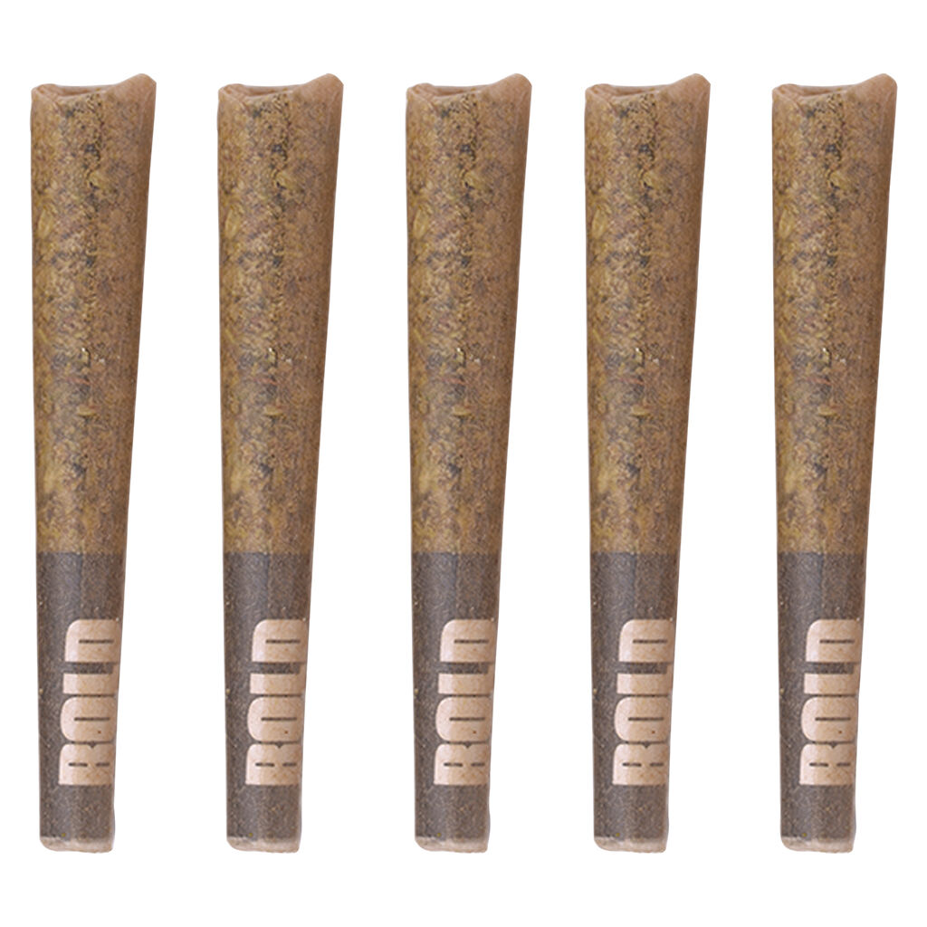BOLD - Electric Blue Diamond Infused Pre-Roll - Indica - 5x0.4g
