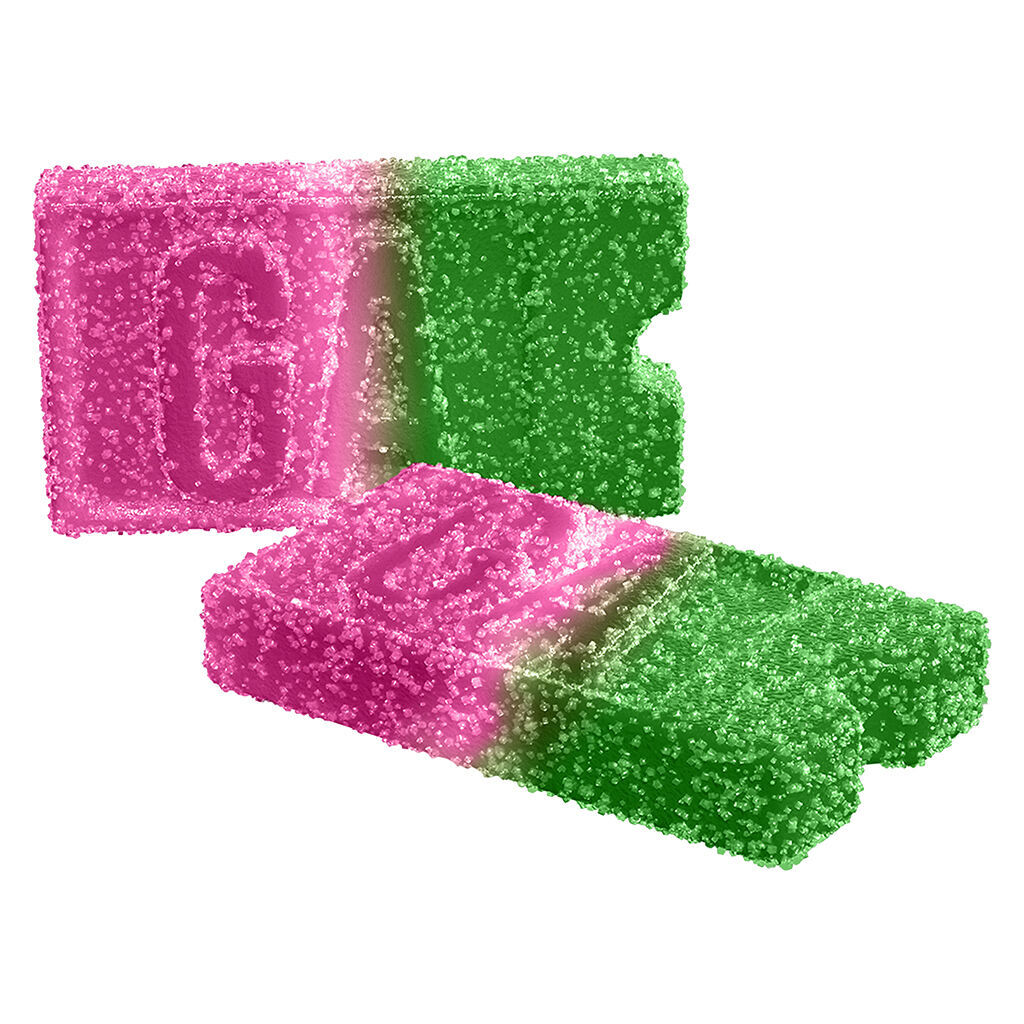 General Admission - Strawberry Kiwi THC/CBG Soft Chews (1:1) - Hybrid - 2 Pack