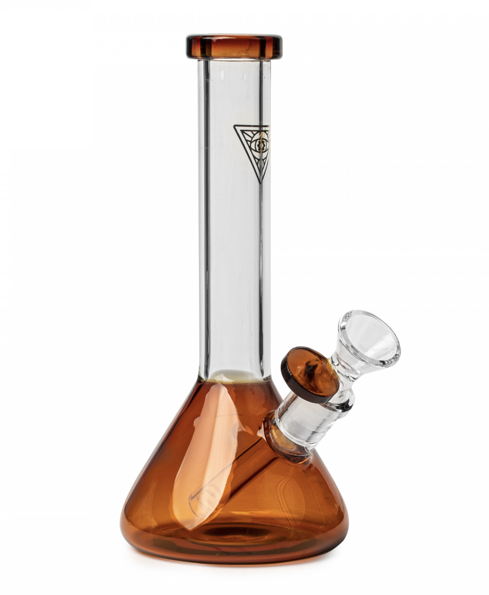 8" Midge Mini Beaker - Amber