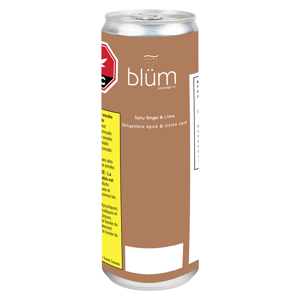Blüm Beverage Co. - Spicy Ginger & Lime - Blend - 355ml