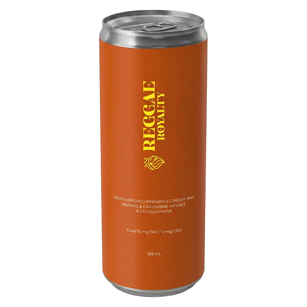 Reggae Royalty - Rosin-Infused Pineapple Ginger Jam - Hybrid - 355ml