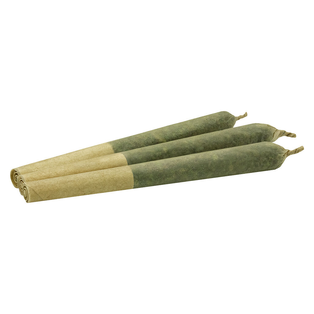SPINACH FEELZ - Mango Kiwi Haze CBC (Day Trip) Infused Pre- Roll - Sativa - 3x0.5g