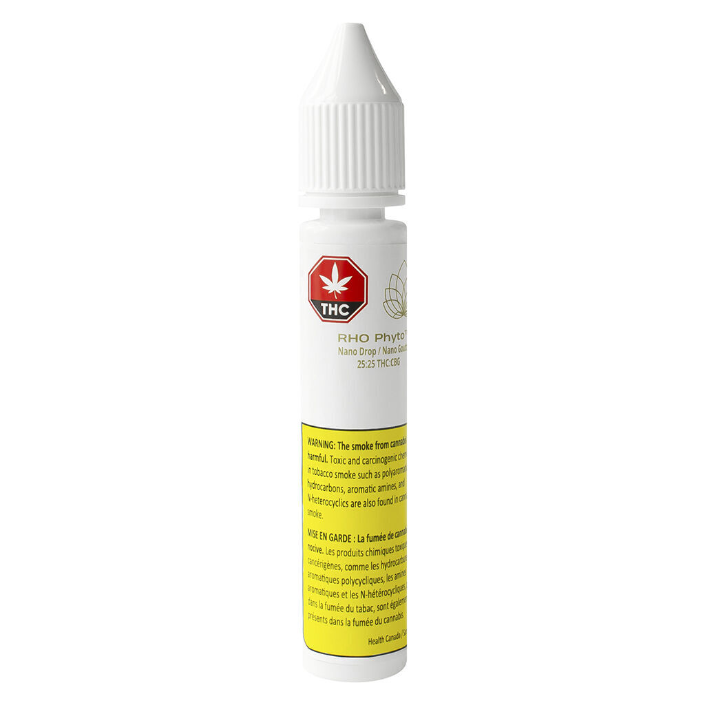 RHO Phyto - Nano Drop 25:25 THC:CBG - Hybrid - 20ml