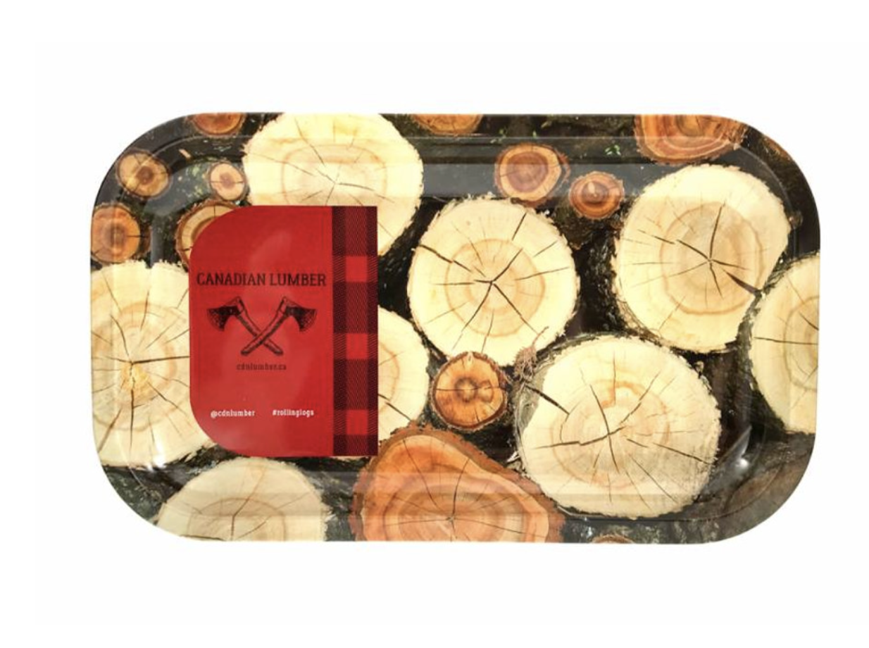 Lumber Metal Rolling Tray