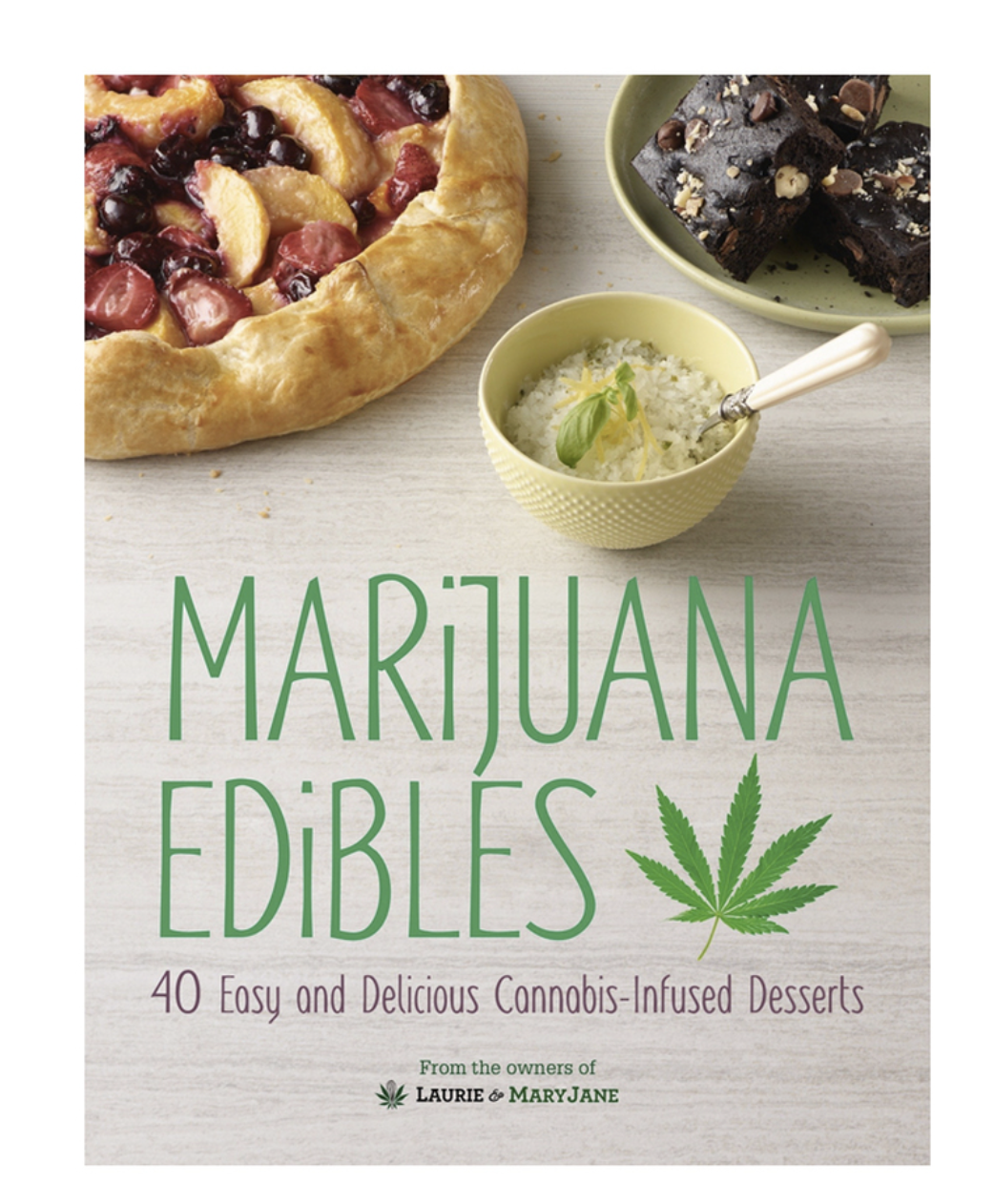 Marijuana Edible - 40 Easy and Delicious Cannabis-Infused Desserts