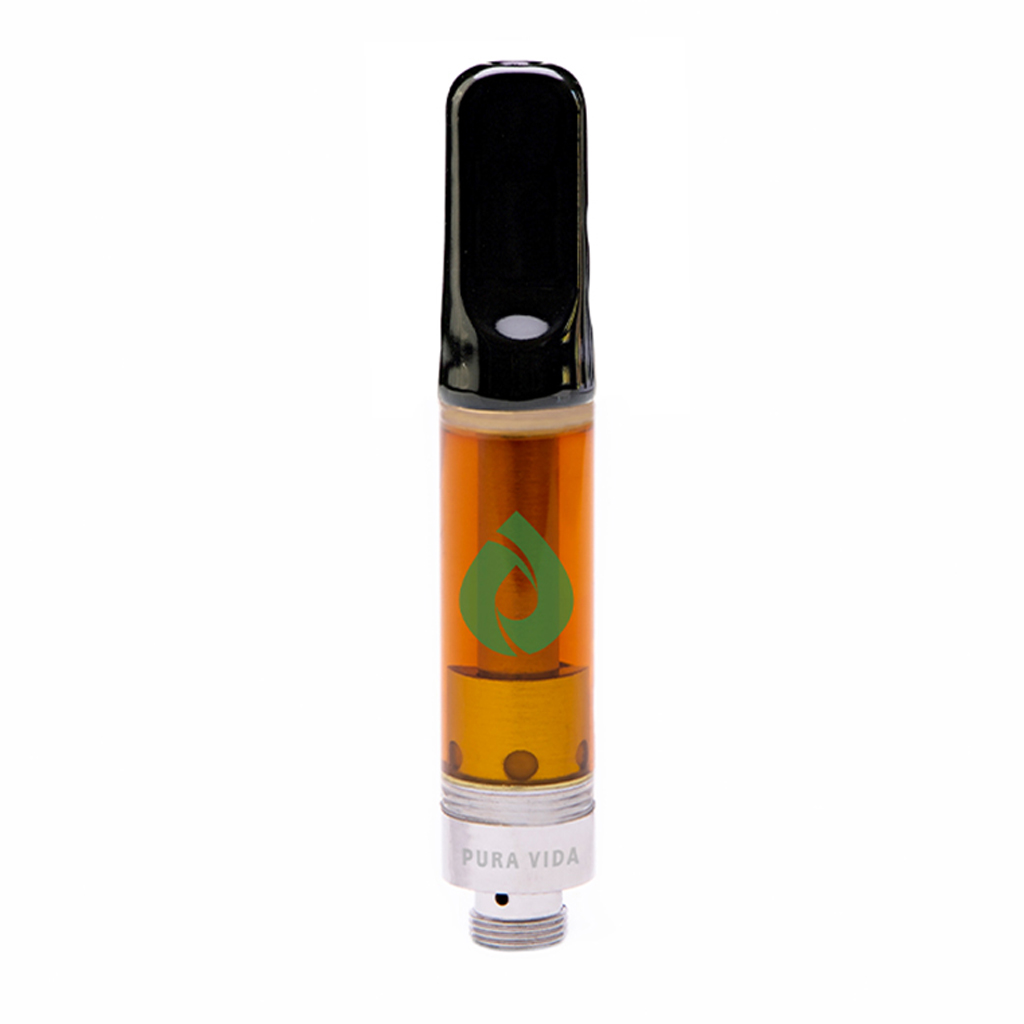 Pura Vida - Raspberry Hippie Crippler Honey Oil Cartridge - Hybrid - 1g