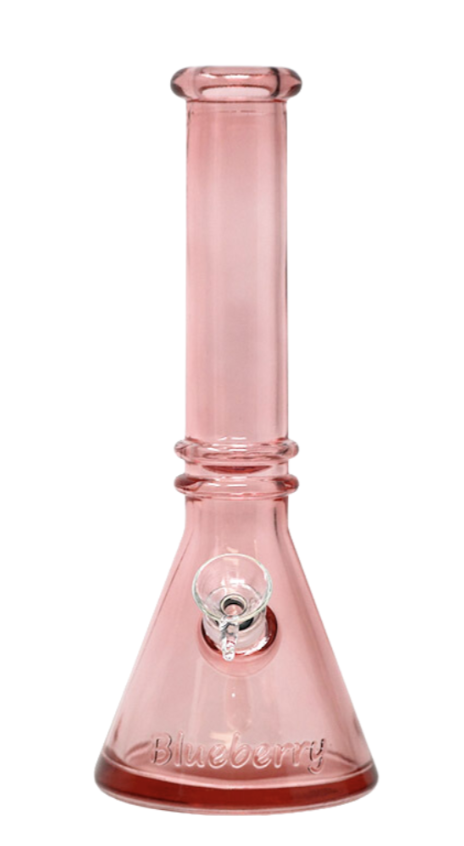 10" Blueberry Double Ring Beaker - Red