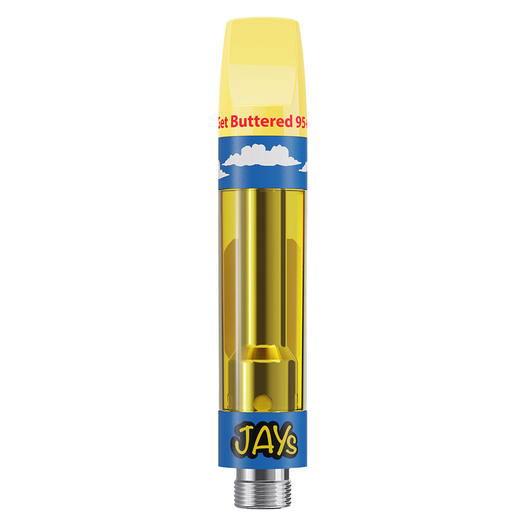 Jays - High Potency 95+ 510 Thread Cartridge Get Buttered - Sativa - 0.95g