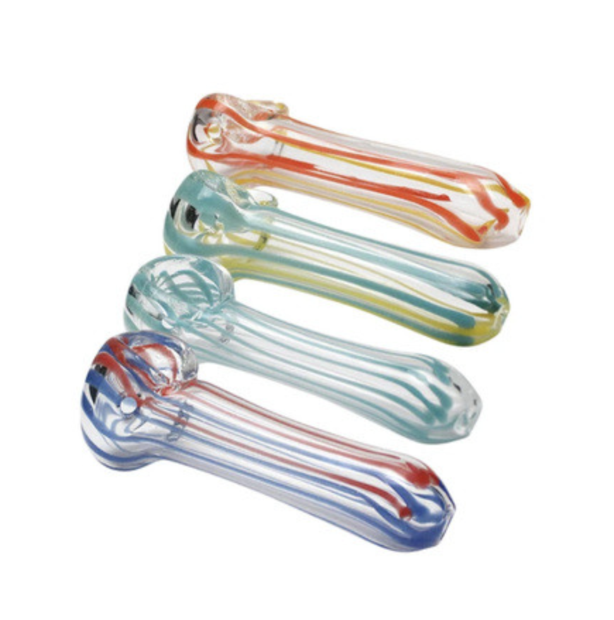 2.5" Plain Stripes Hand Pipe