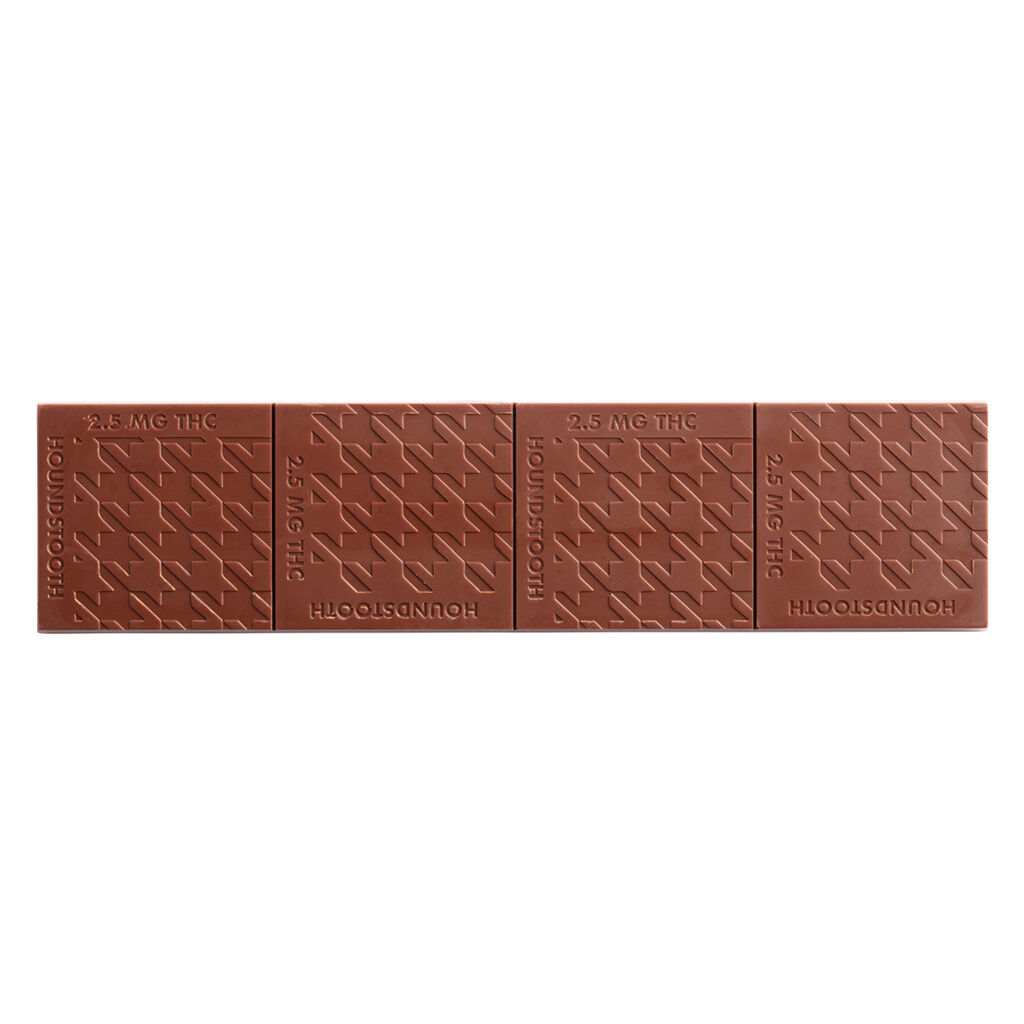 Tweed - Houndstooth & Mocha Milk Chocolate Bar - 1x32g