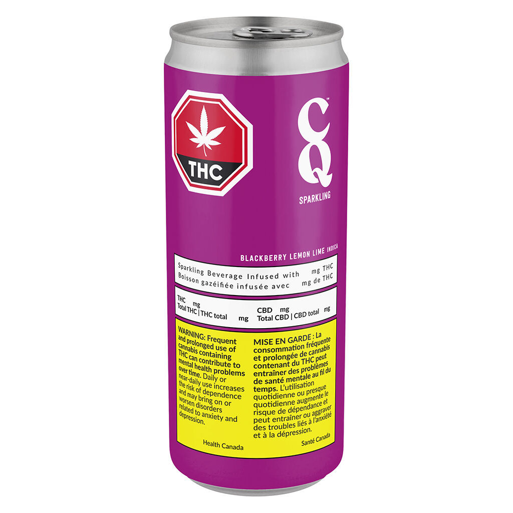 CQ Drinks - Blackberry Lemon Lime Spritzer Indica - 355ml