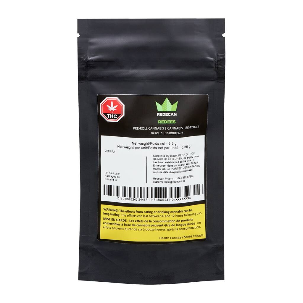 Redecan - Redees Wappa Pre-Roll - Redecan - Redees Wappa - 10x0.4g
