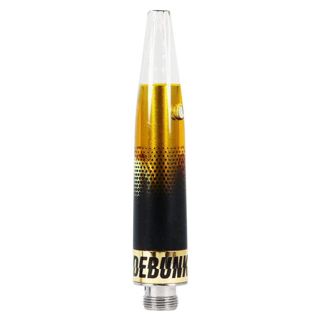 DEBUNK - 24K Gold Apricot Mango Kush Sativa 510 Thread Cartridge - Hybrid - 1g