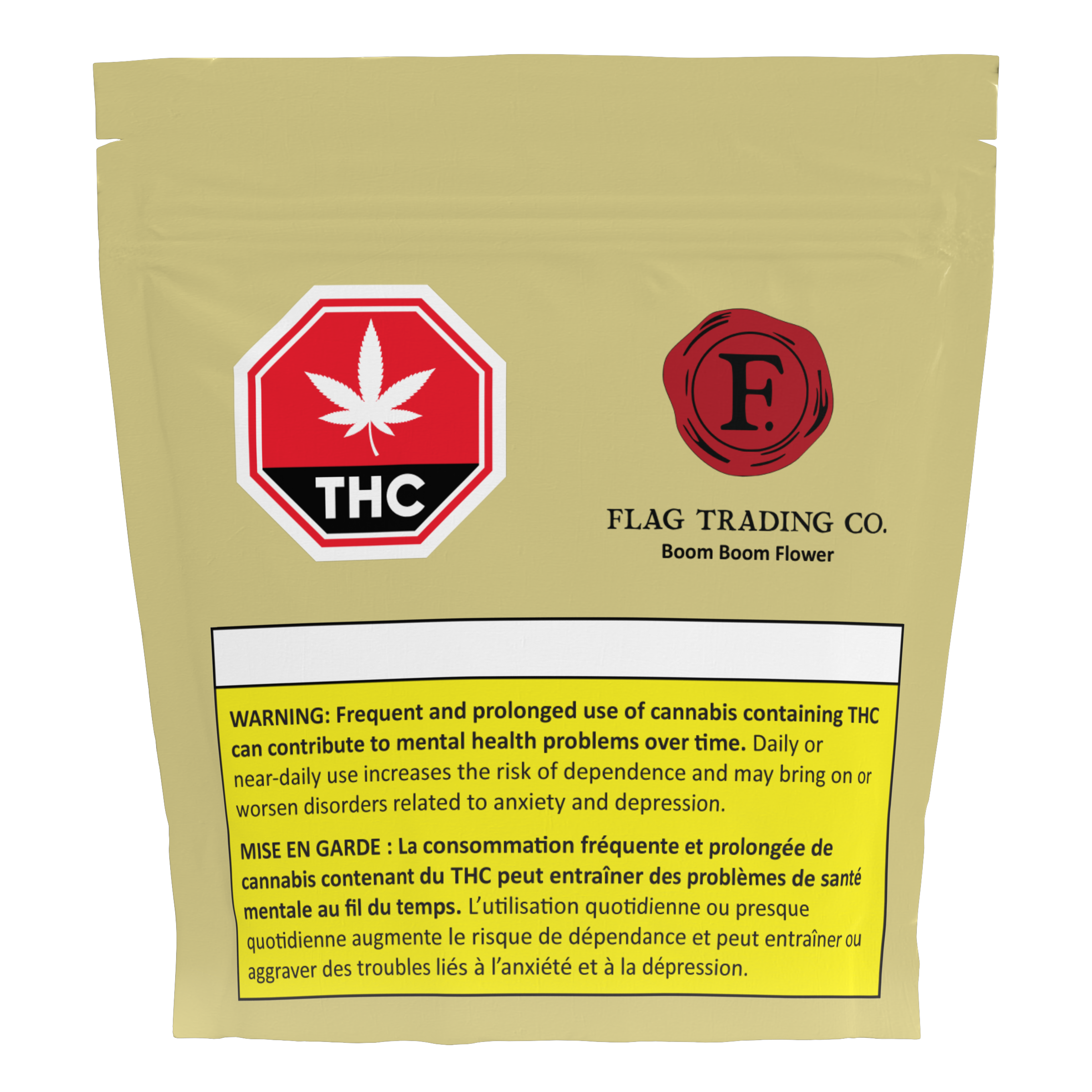 Flag Trading Co. - Boom Boom Flower - Indica - 3g