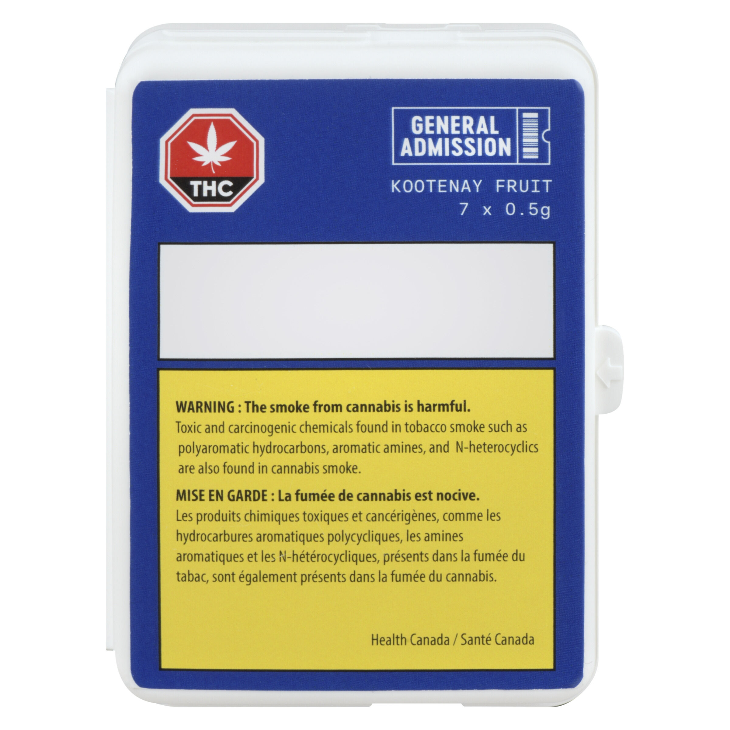 General Admission - Kootenay Fruit Pre-Roll - General Admission - Kootenay Fruit - 7x0.5g