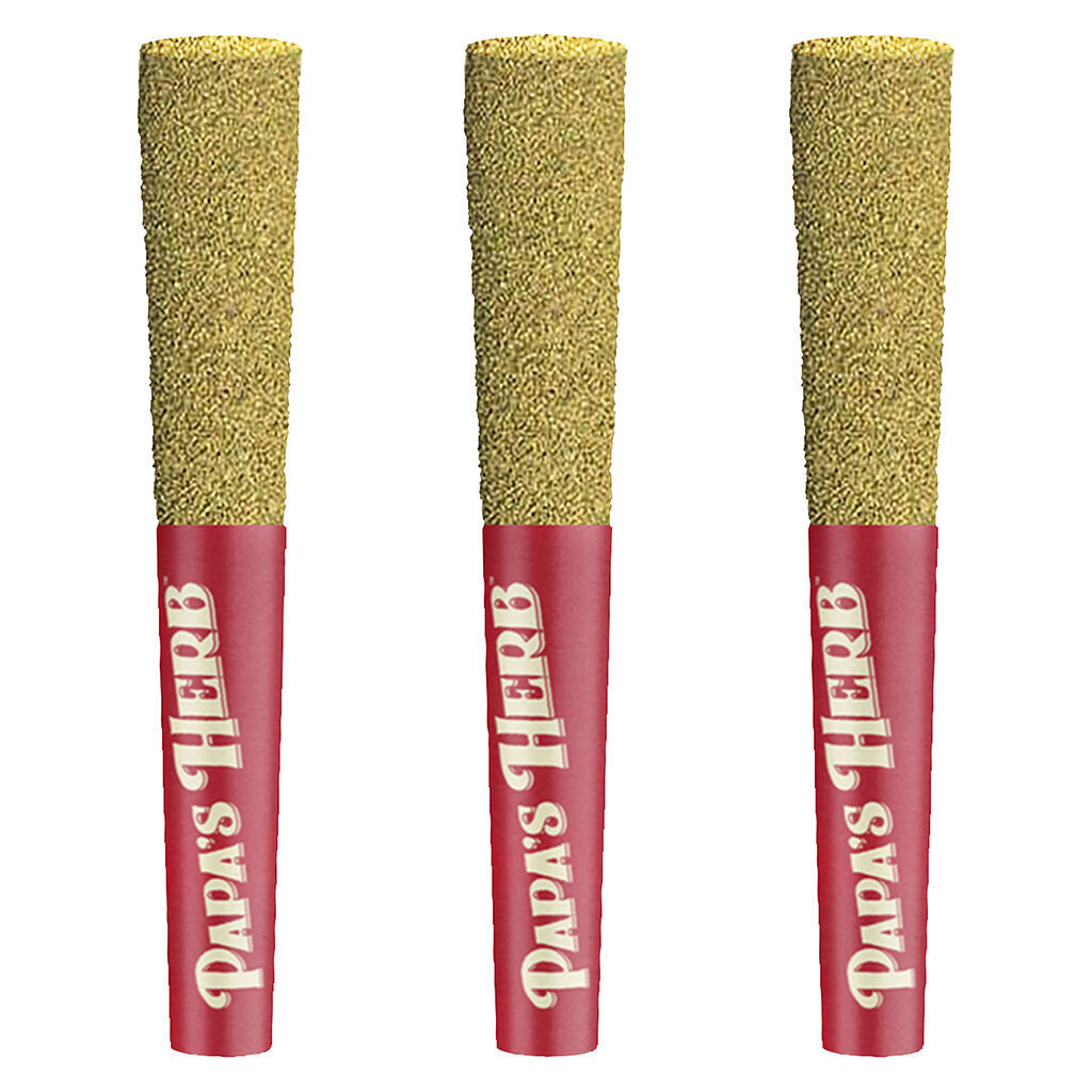 Papa's Herb - Strawberry Gshers - Liquid Diamond & Live Resin Pack - Indica - 3x0.5g