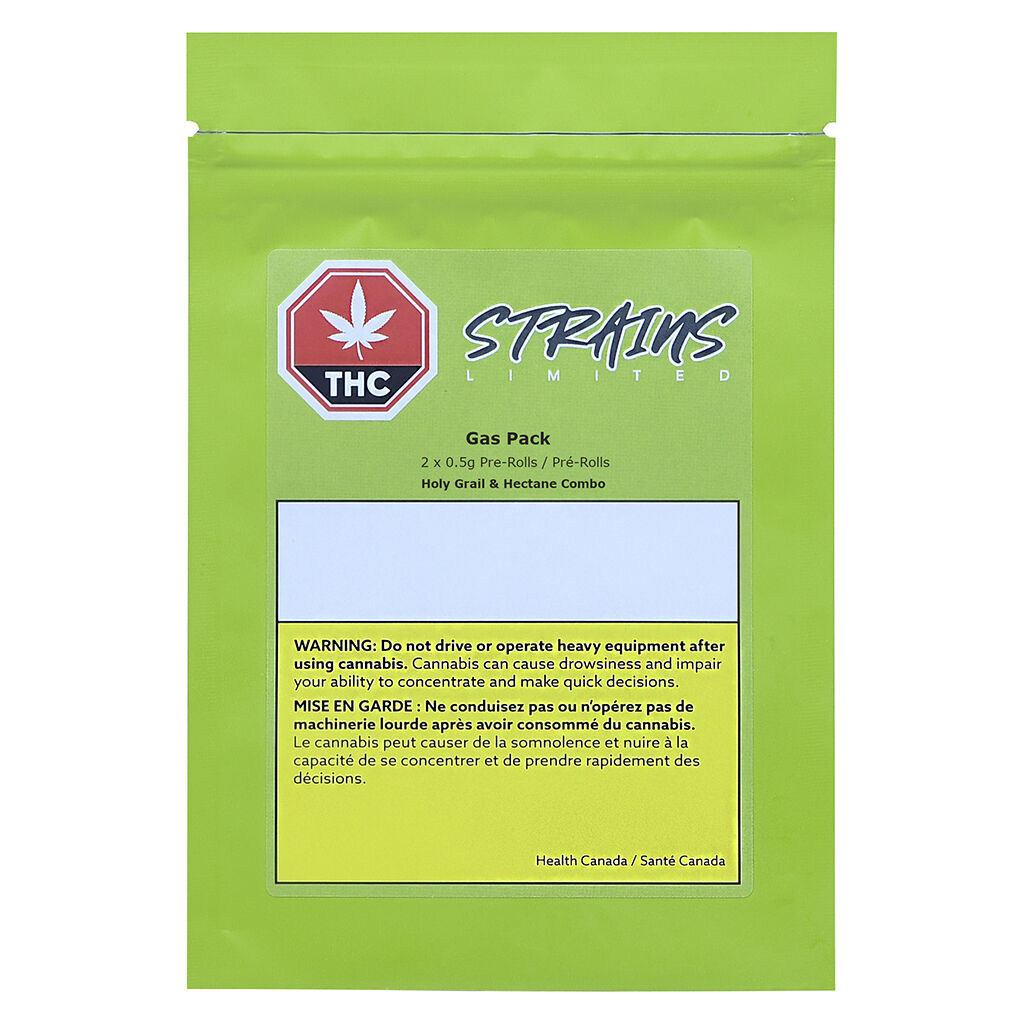 Strains Limited - Gas Pack Pre-Roll Combo Pre-Roll - Indica - 2x0.5g