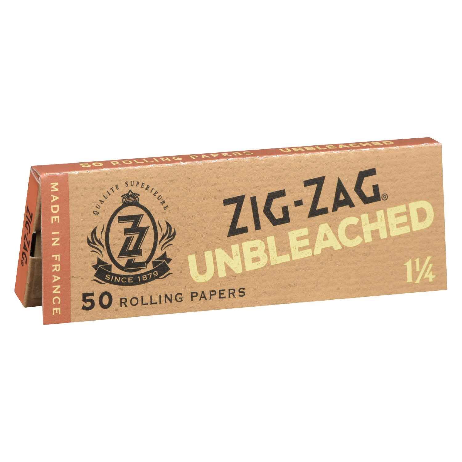 Zig Zag - Unbleached 1 1/4" Rolling Papers