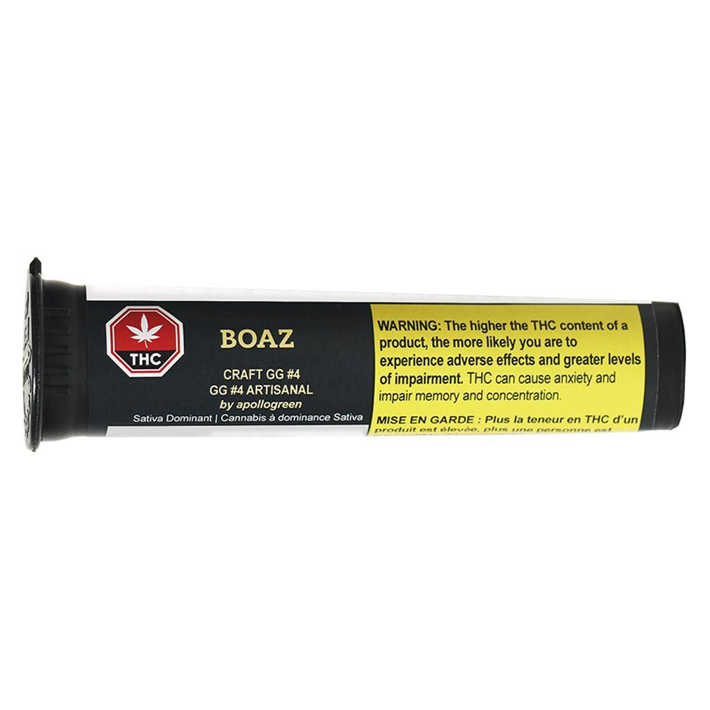 BOAZ - Craft GG #4 Pre-Roll - BOAZ - Craft GG #4 - 3x0.5g