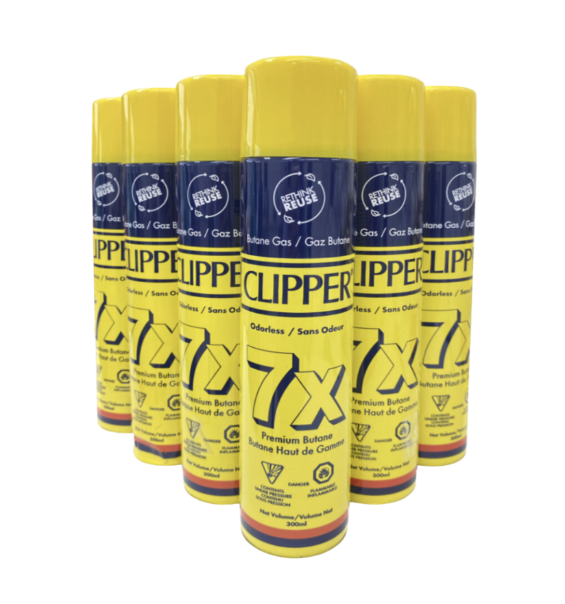 Clipper 7X Premium Butane 300ml