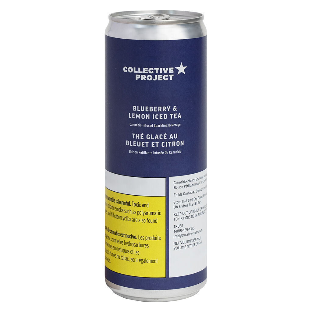 Collective Project - Blueberry & Lemon Iced Tea - Blend - 9181 - 355ml