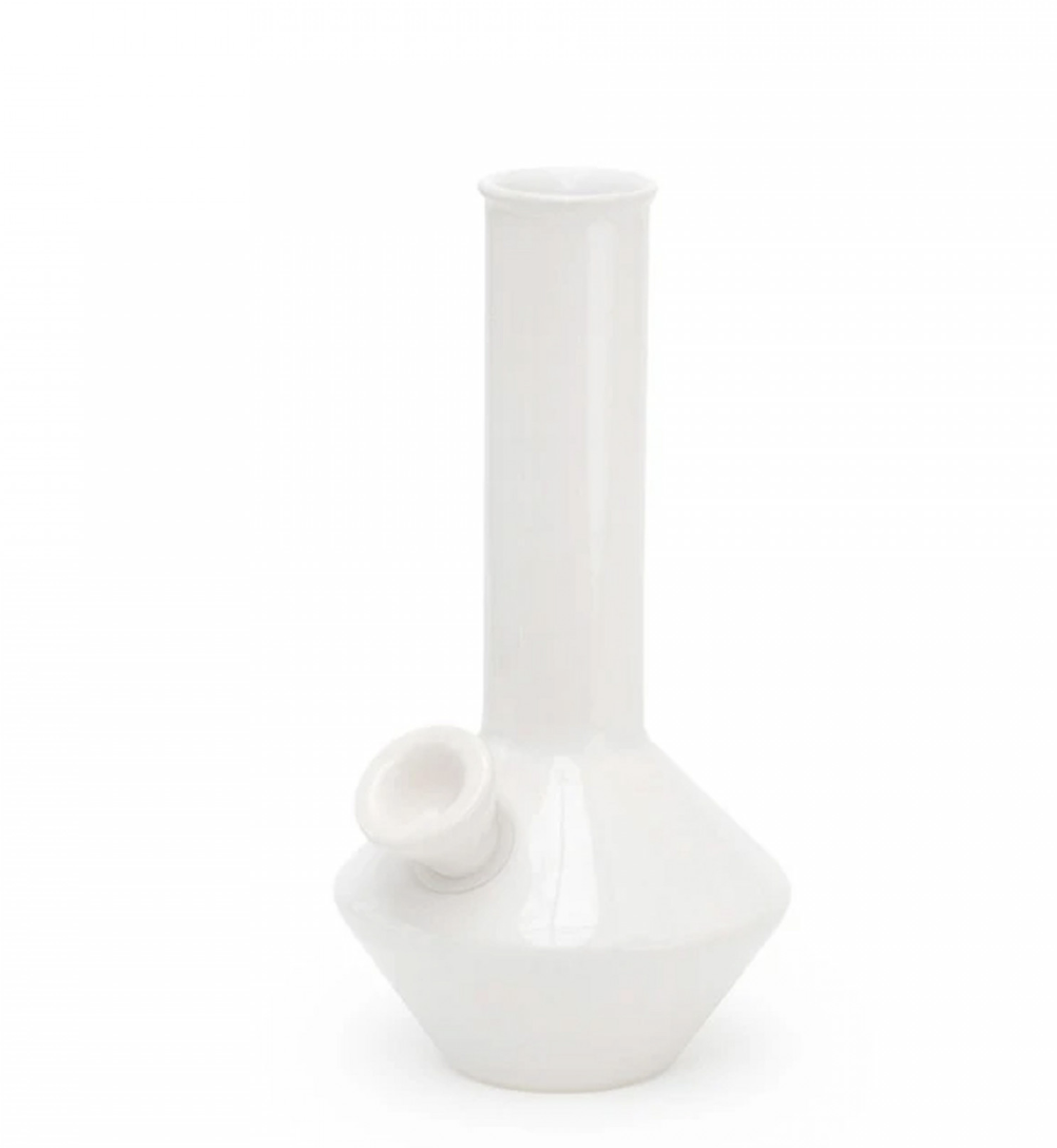 Pleasure Point Bong - Glossy White