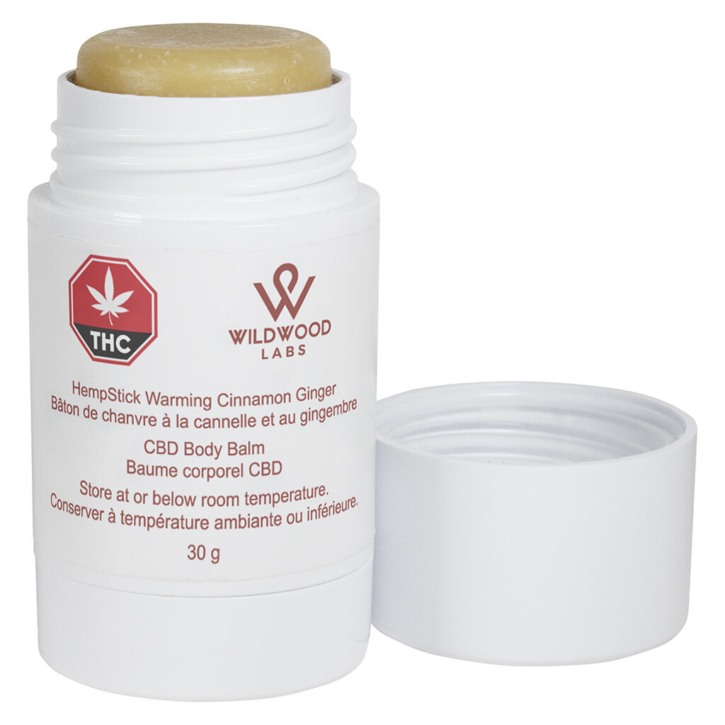 Wildwood Labs - HempStick: Warming Cinnamon Ginger - Hybrid - 30g