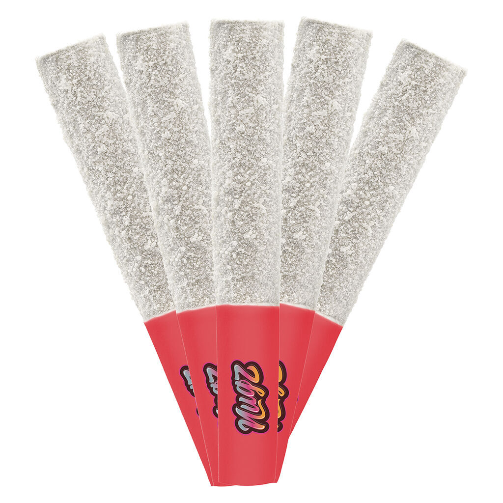 Nugz - FLAVOUR BOMB 40 CHERRY TEMPLE DIAMOND INFUSED PR - Nugz - Flavour Bomb 40 Cherry Temple Diamond Infused Pre-Roll - Hybrid - 5x0.5g