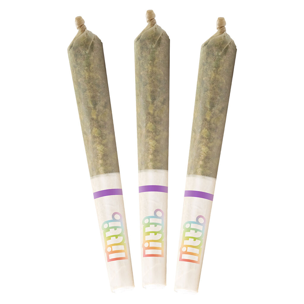 LITTI - Grape Escape Infused Pre-Roll - Hybrid - 3x0.5g