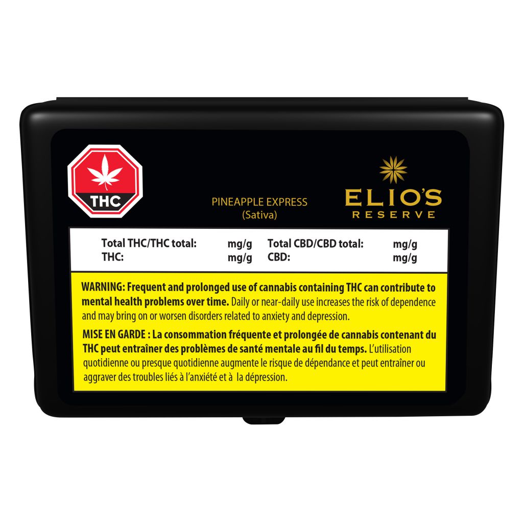ELIOS RESERVE - Pineapple Express Pre-Roll - ELIOS RESERVE - Pineapple Express - 3x0.5g