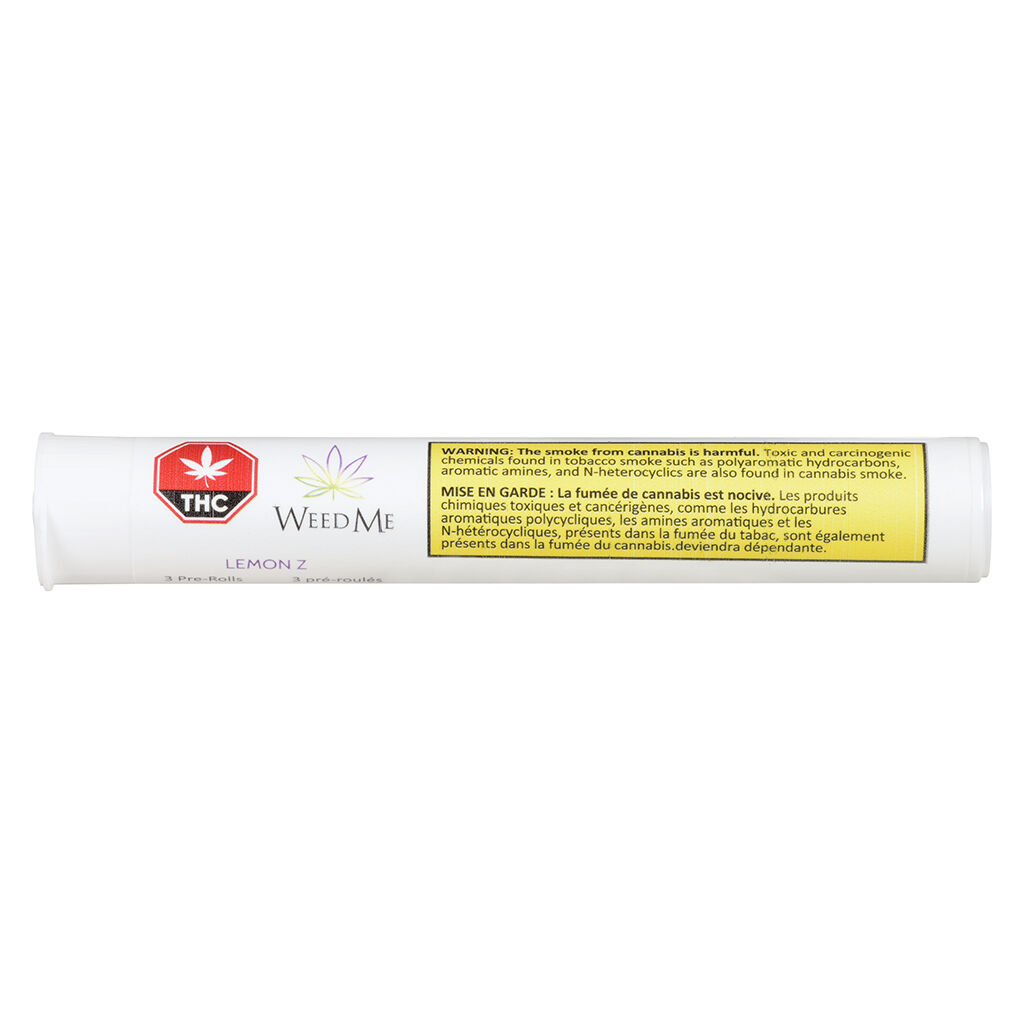 Weed Me - LemonZ Pre-Roll - Weed Me - LemonZ - 3x0.5g