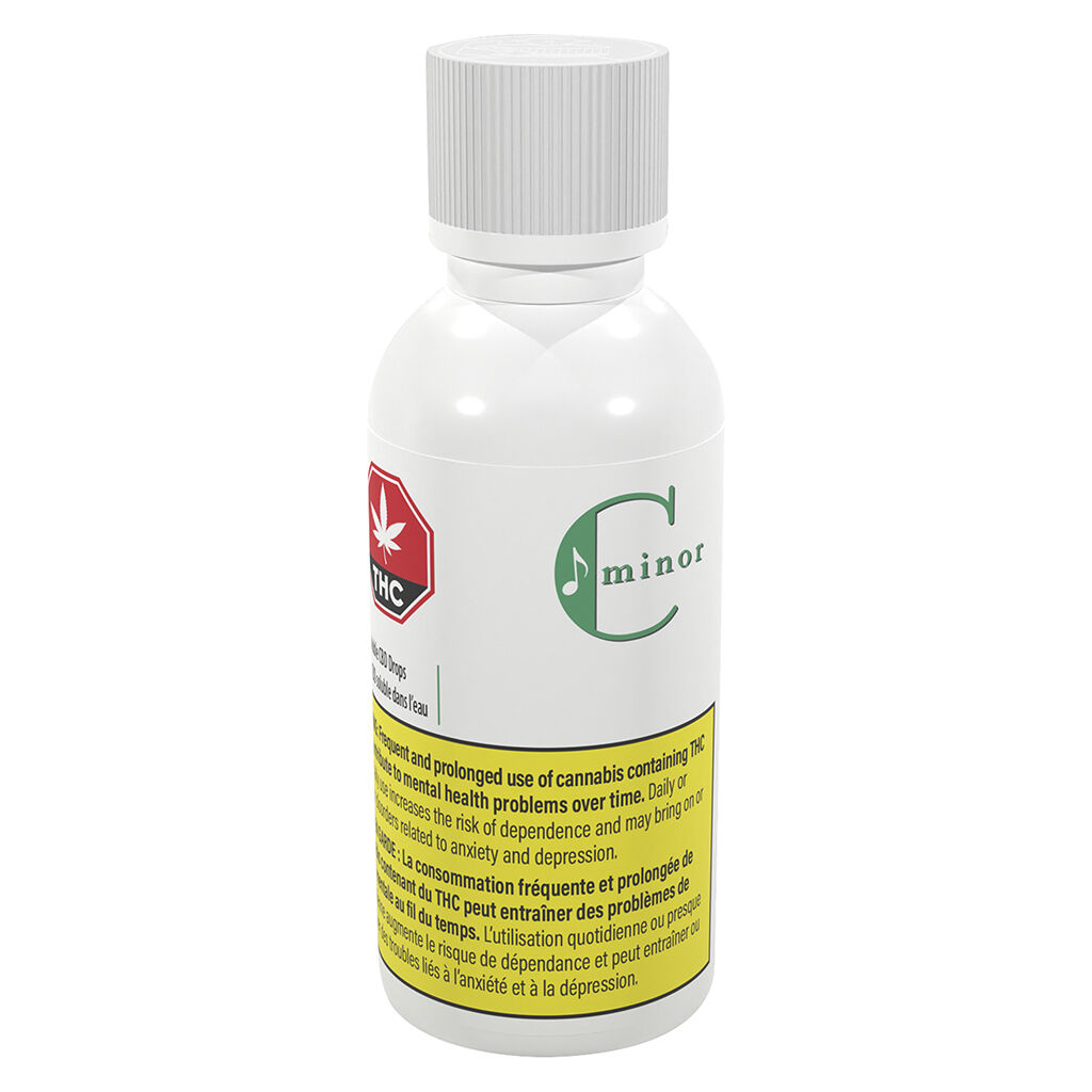 C Minor - Water-Soluble CBD Drops - Sativa - 25ml