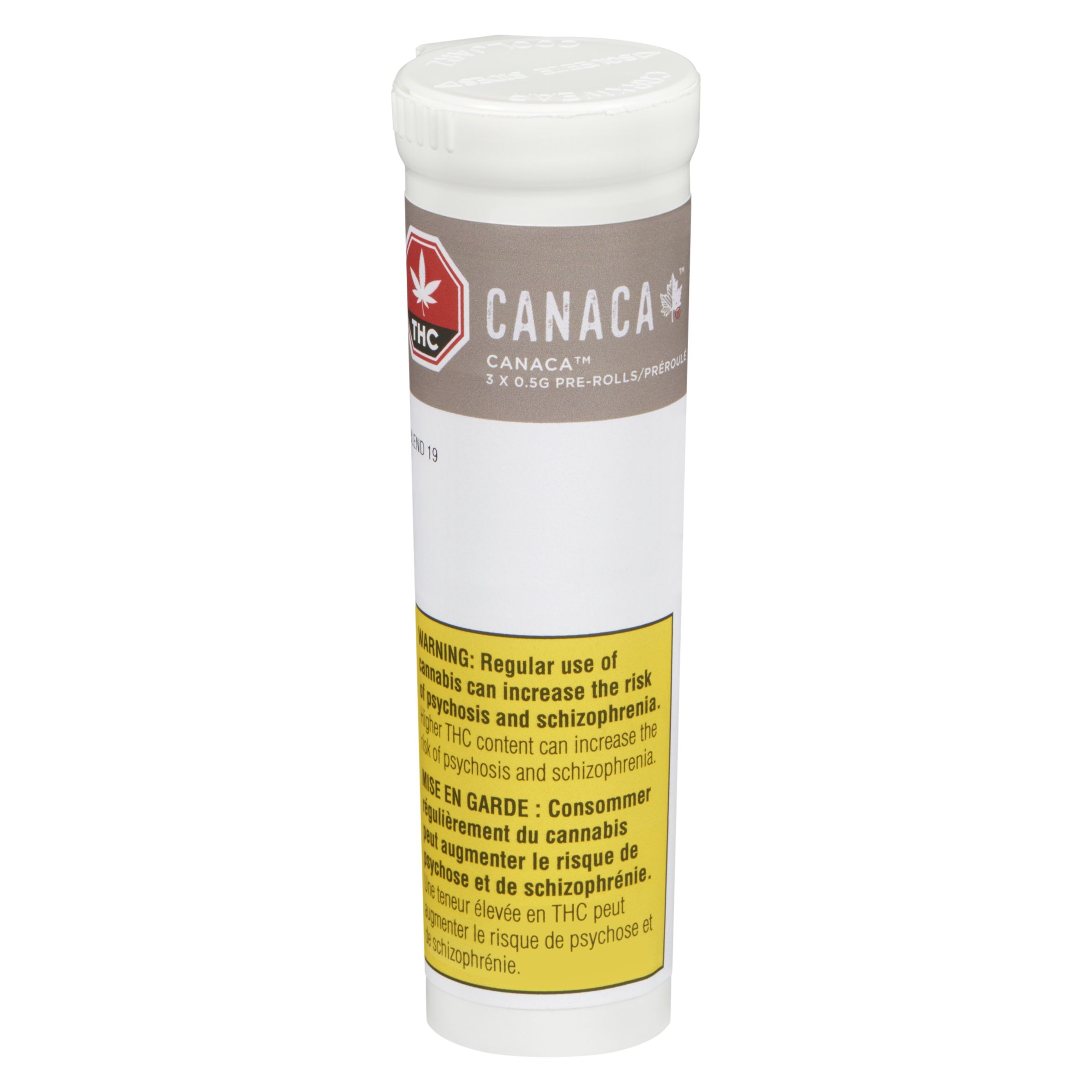CANACA - Blend19 Pre-Roll - CANACA - Blend19 - Blend - 3x0.5g