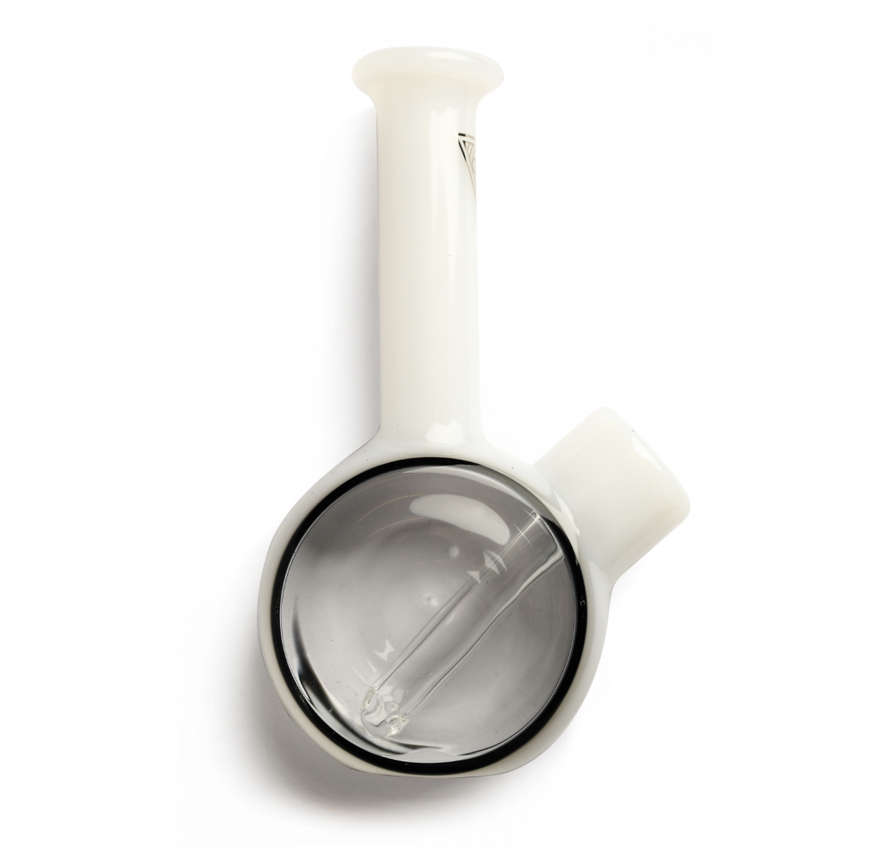 5" Lucid Bubbler - White