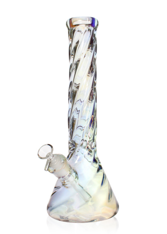 14" Marley Iridescent Swirl Beaker Bong