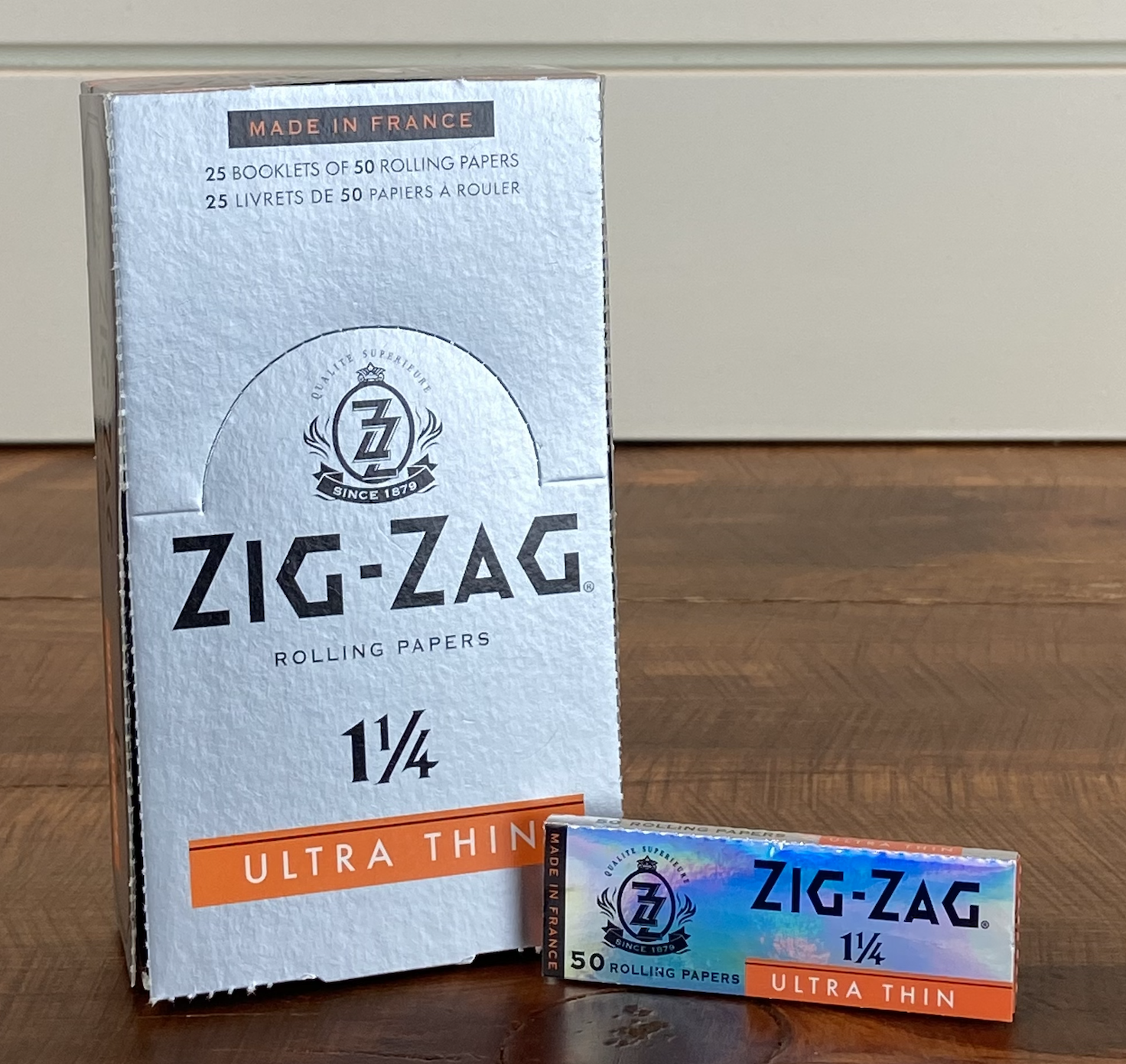 Zig Zag Ultra Thin 1 1/4 Papers