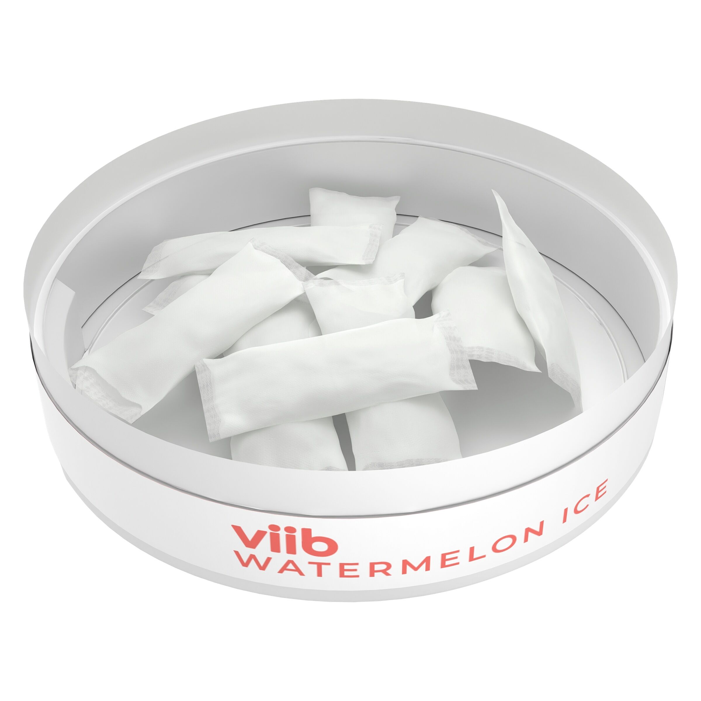 Viib - Watermelon Ice 5 THC:CBG Pouches - Hybrid - 10 caps