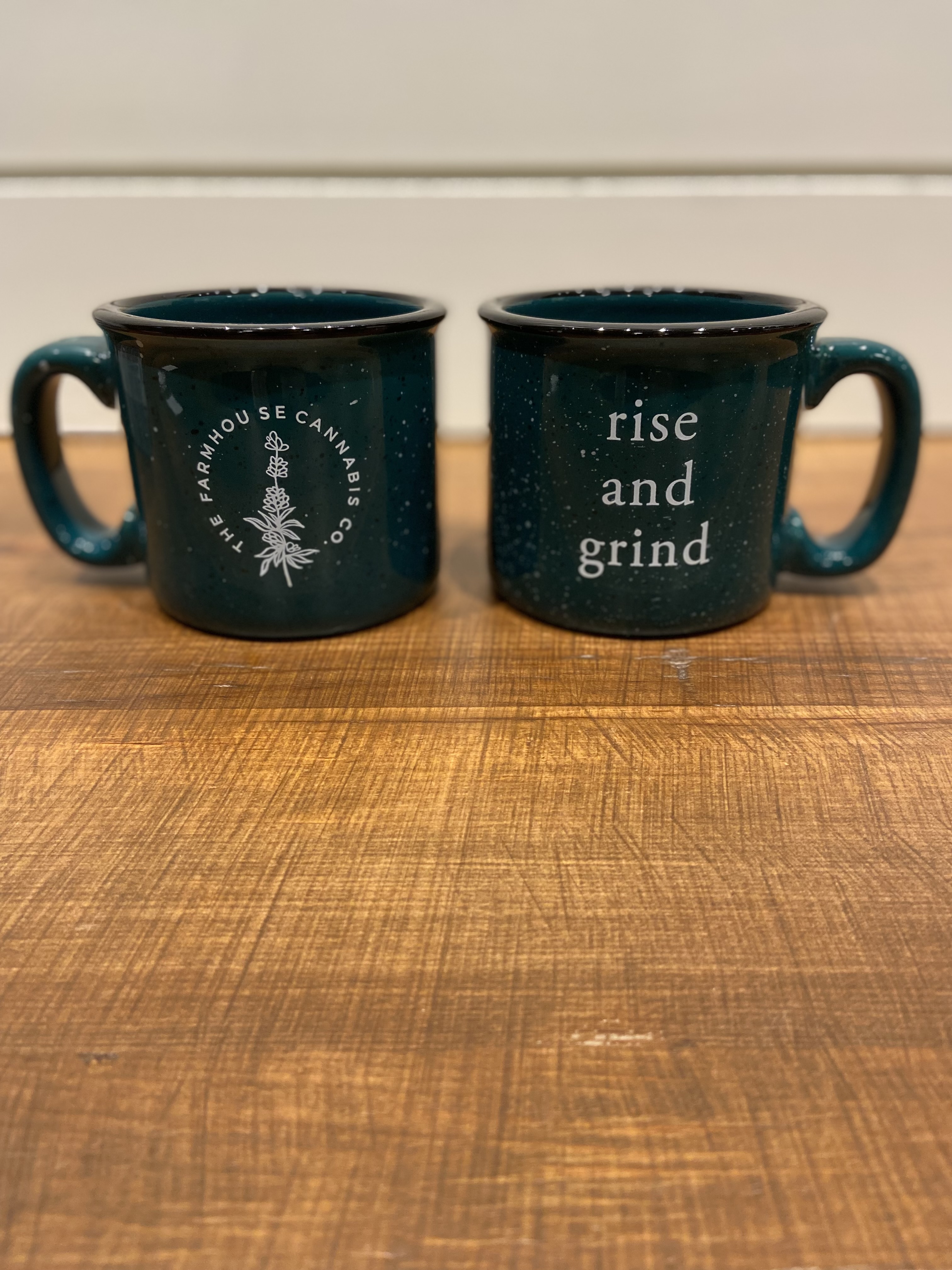 Farmhouse Mug - green