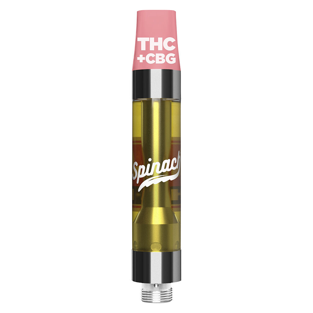 Spinach - Strawberry Watermelon 10:1 THC CBG 510 Thread Cartridge - Hybrid - 1.2g