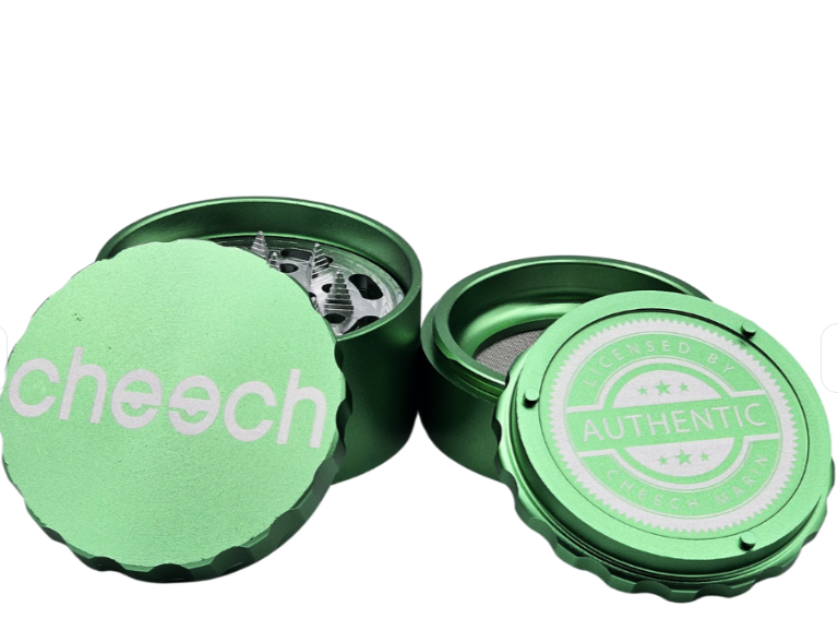 Cheech 63mm 4pc Grinder - Green