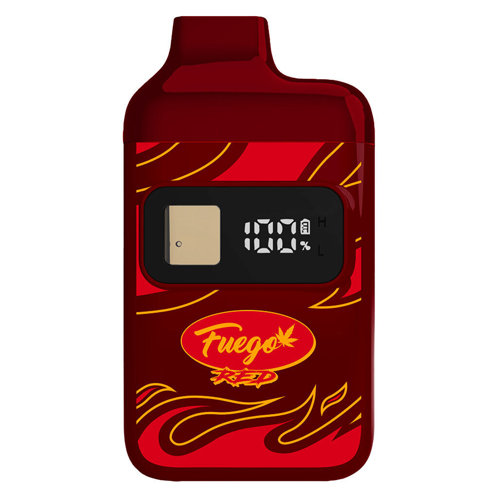 Fuego Red - Forbidden Fruit Liquid Diamond Disposable Vape - Indica - 0.95g