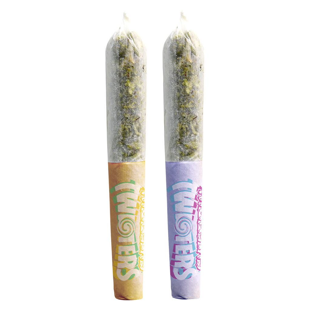 Rizzlers - Twisters - Blud Orange & Berry Drip Infused Pre-Roll - Hybrid - 2x0.5g